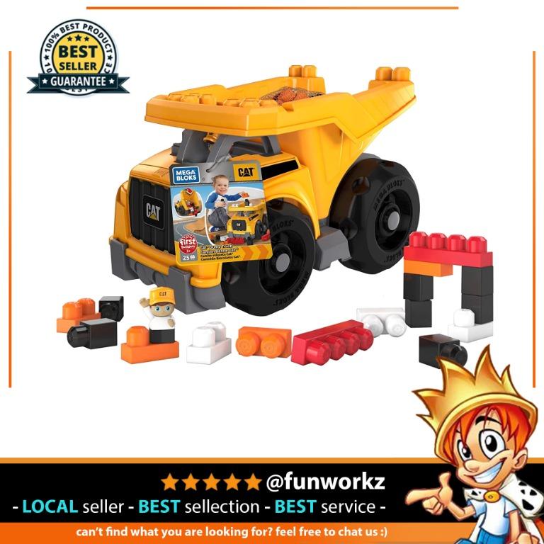 Mega Bloks Caterpillar Large Dump Truck