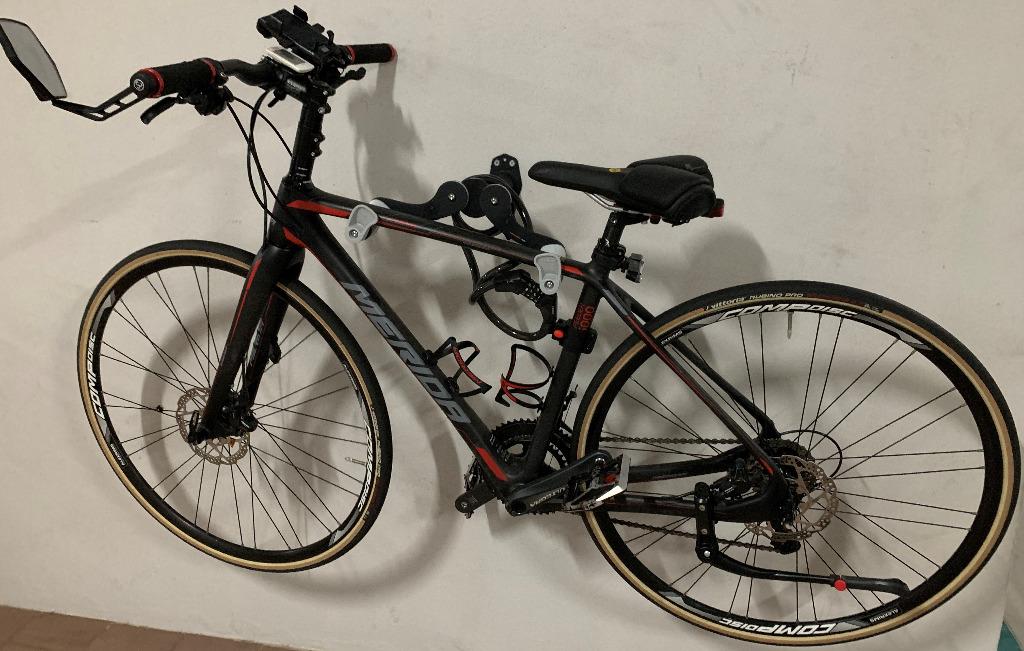 Merida Speeder 5000 Hybrid Bike with Full carbon Ultegra