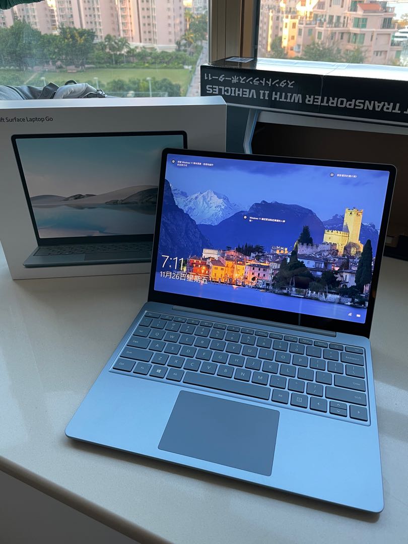 Microsoft Surface Laptop Go - 冰河藍色, 電腦＆科技, 手提電腦