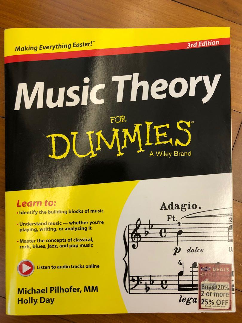 Music theory for Dummies, Hobbies & Toys, Books & Magazines, Assessment