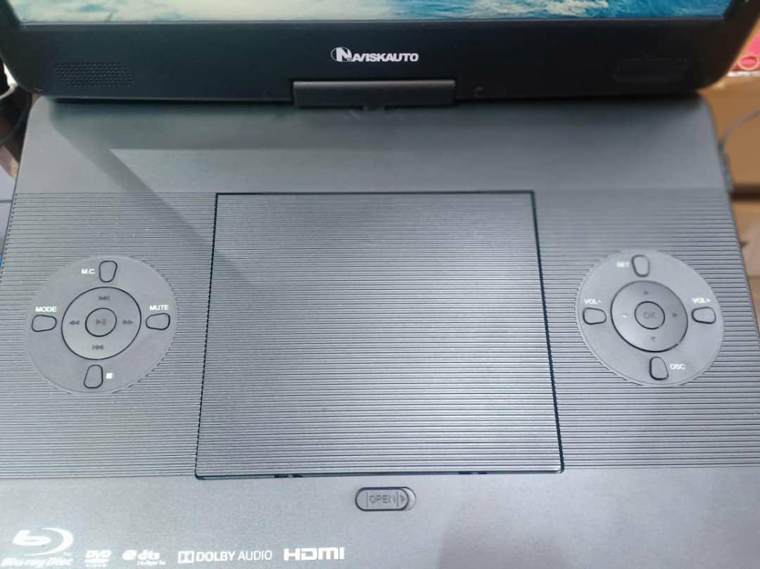 Naviskauto 14" Portable Blu Ray DVD Player, TV & Home Appliances, TV