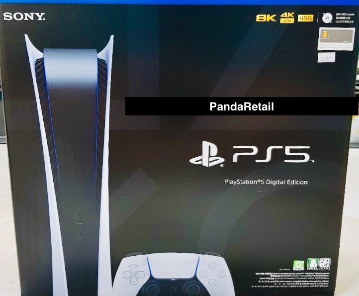 NEW BATCH PS5 Digital 825 GB MY Video Gaming Video Game