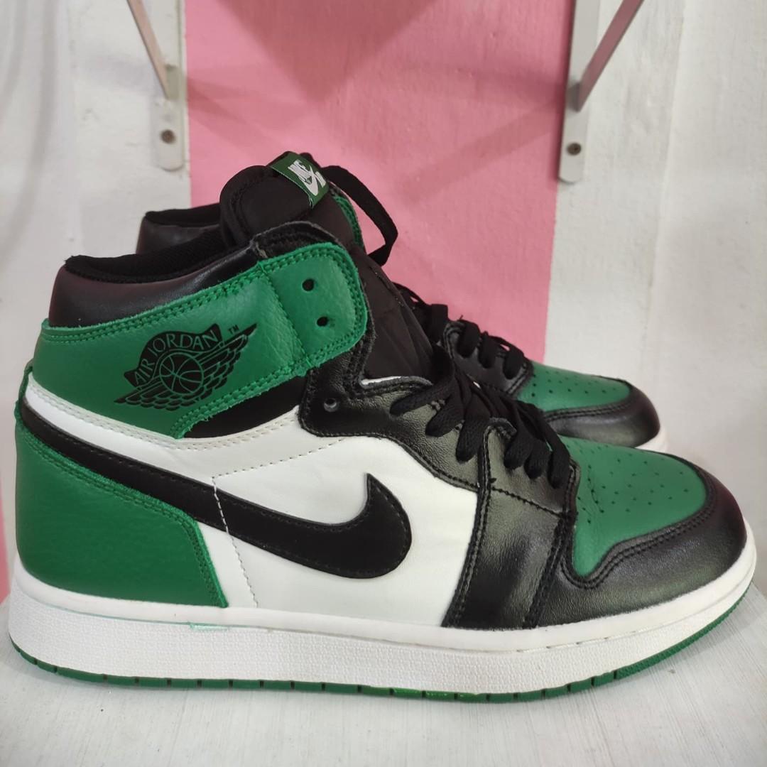 Nike air jordan 1 high pine green 