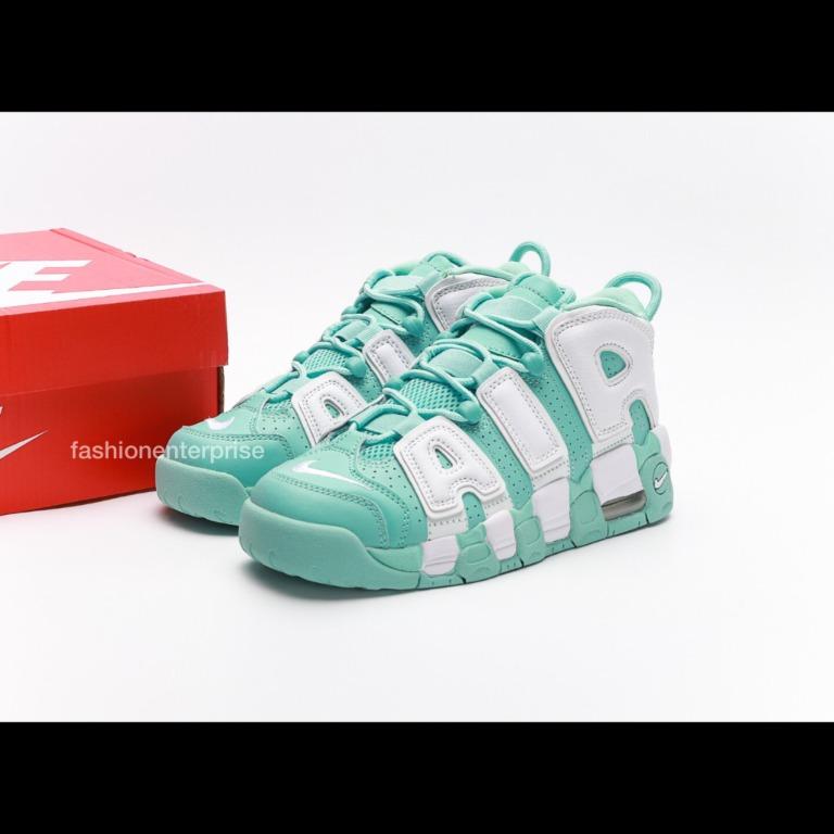 Nike uptempo island green sizes store