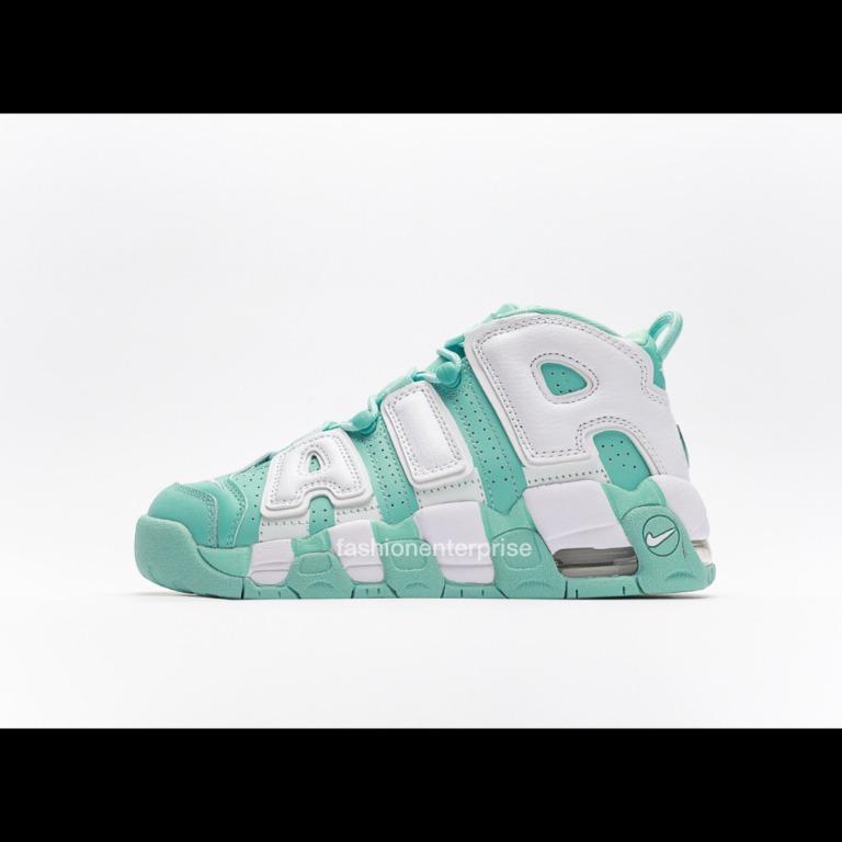 Nike air discount uptempo mint green