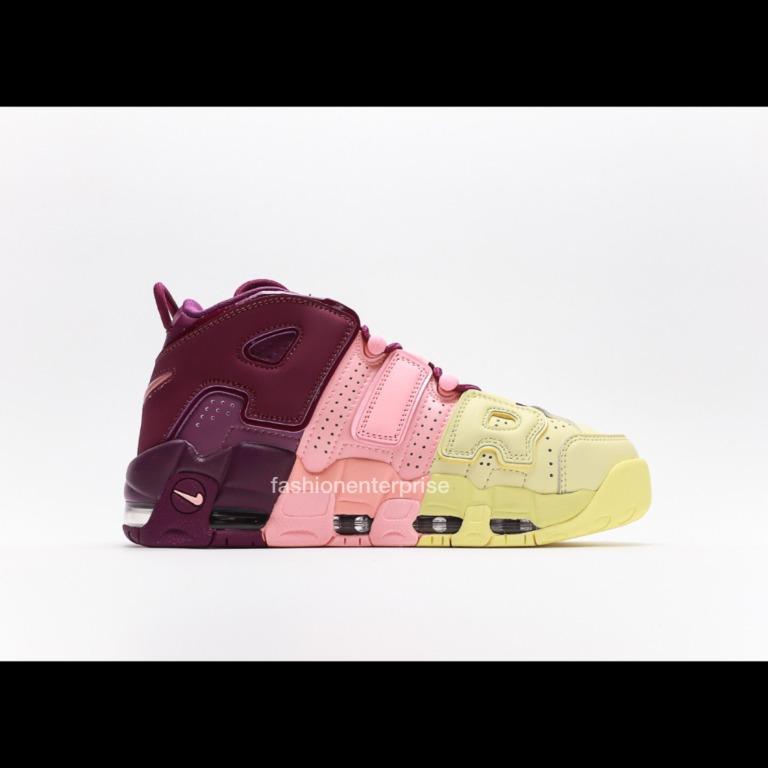 Nike Air More Uptempo Tri Color Tint Women s Fashion Footwear