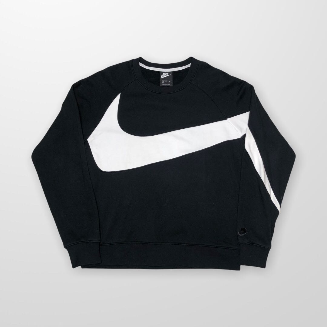 Nike big best sale swoosh sweatshirt