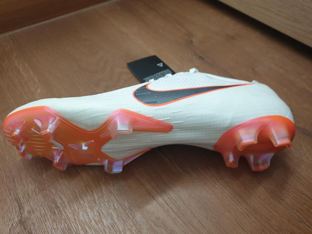 Mercurial Vapor 12 Elite FG 'White Grey Orange'