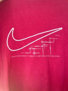 Nike桃紅T