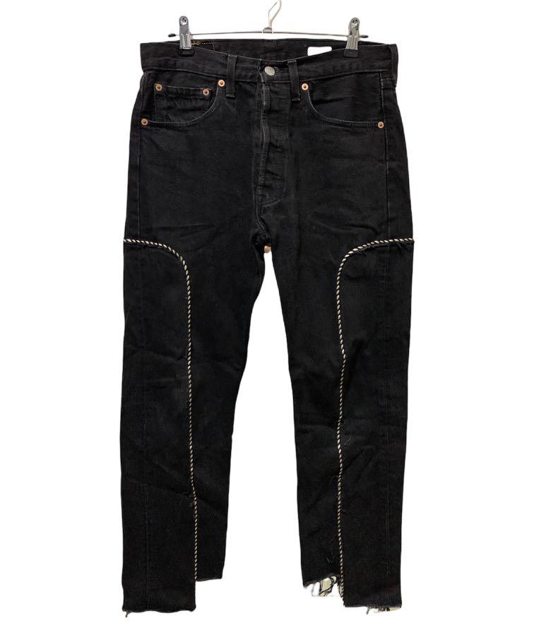 Old park Levi s 501 remade western jeans