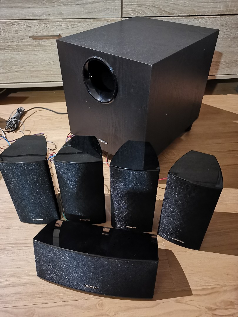Onkyo 5.1ch Speaker with Subwoofer Audio Soundbars Speakers