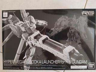 P bandai RG 1/144 Gundam Hi-nu hyper mega bazooka launcher