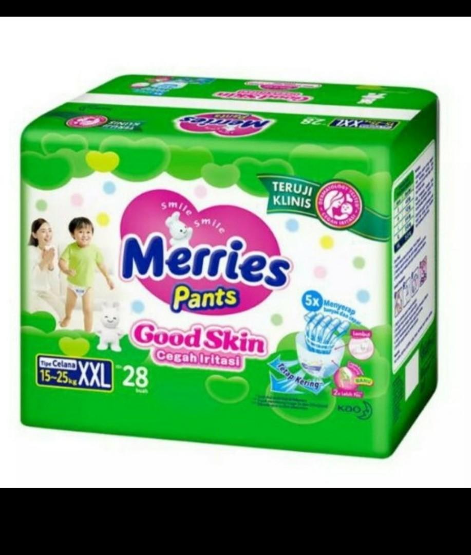 Pampers merries xxl, Bayi & Anak, Lainnya di Carousell
