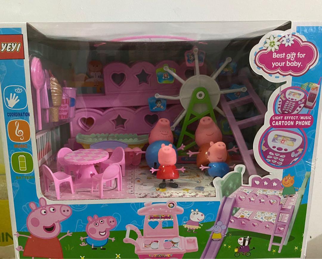 Peppa pig bunk bed toy outlet