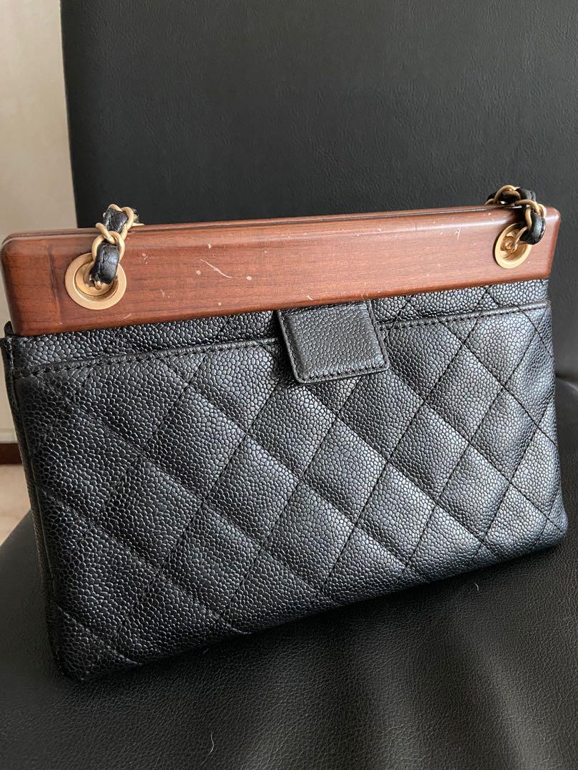 Chanel Classic Handbag Medium Beige Caviar, Luxury, Bags & Wallets