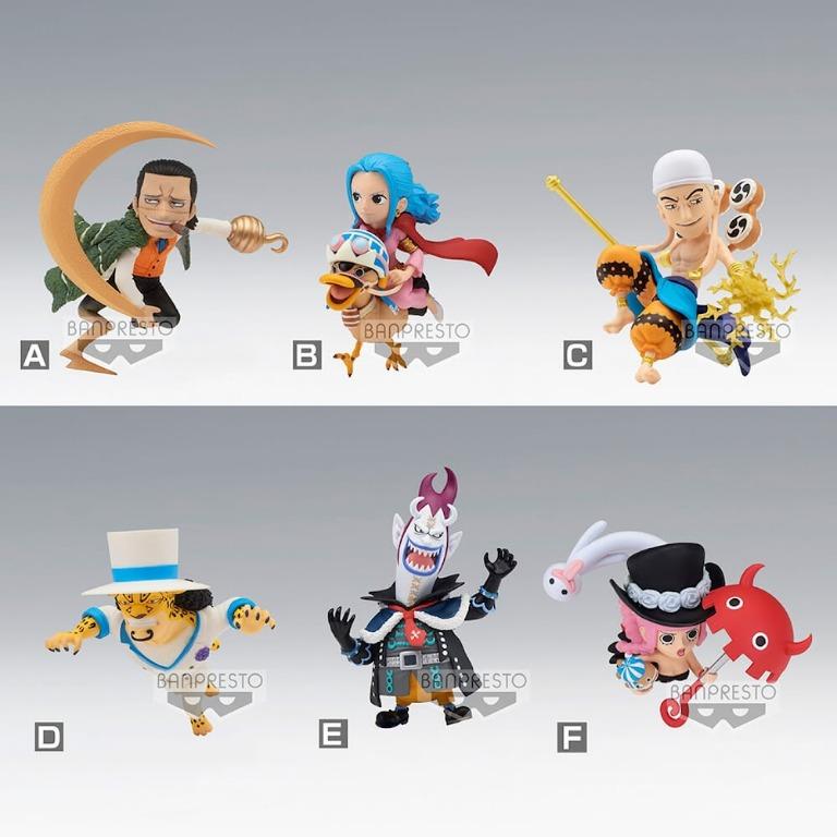 Preorder 預訂 Wcfa Wcf 大海賊百景vol 6 Set Of 6 Op Wt100紀念尾田榮一郎描親繪banpresto 興趣及遊戲 玩具 遊戲類 Carousell