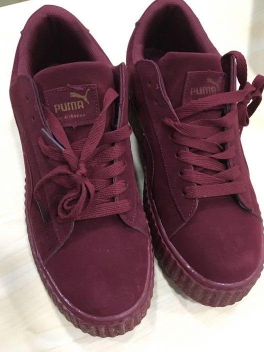 Puma shoes cheap rihanna pink men