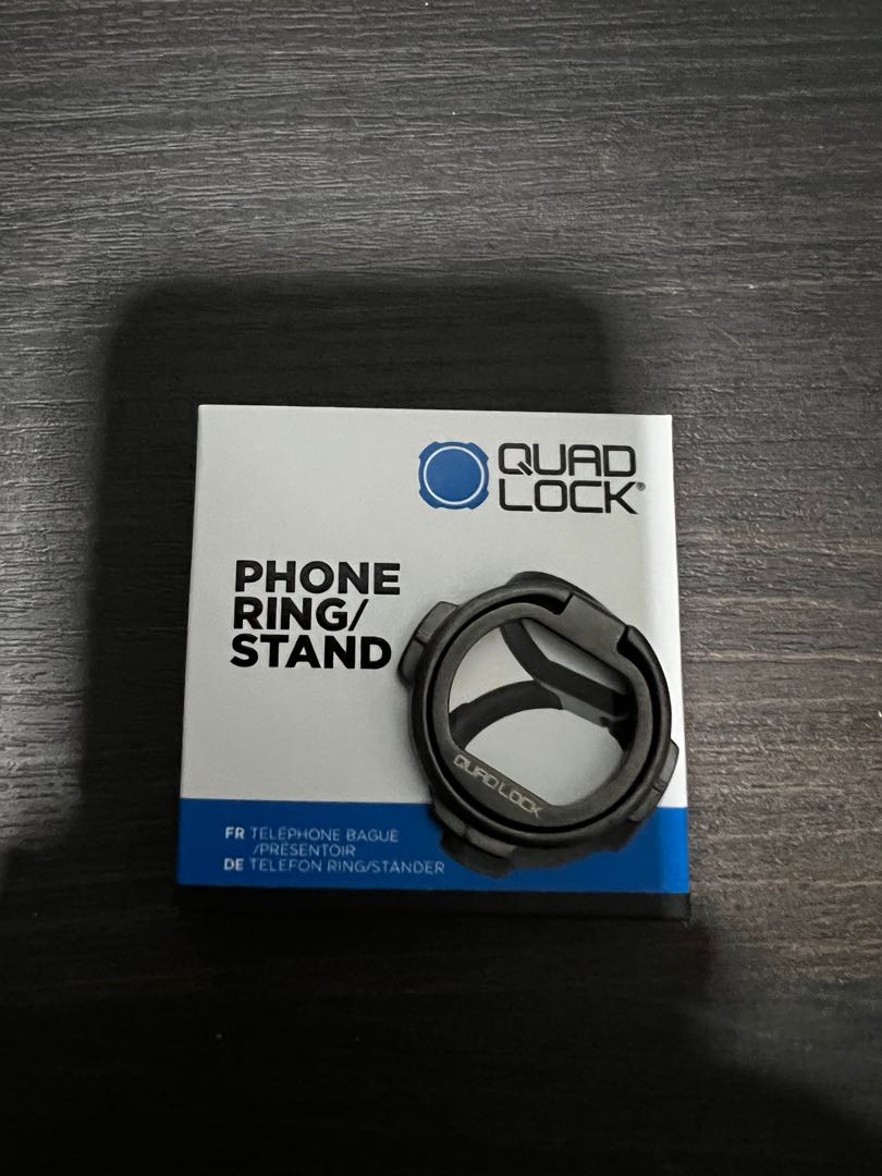 Quad Lock Phone Ring Stand, Mobile Phones & Gadgets, Mobile & Gadget Accessories, Mounts