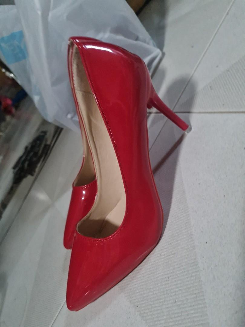Red heels Brand new with box Women s Fashion Footwear Heels