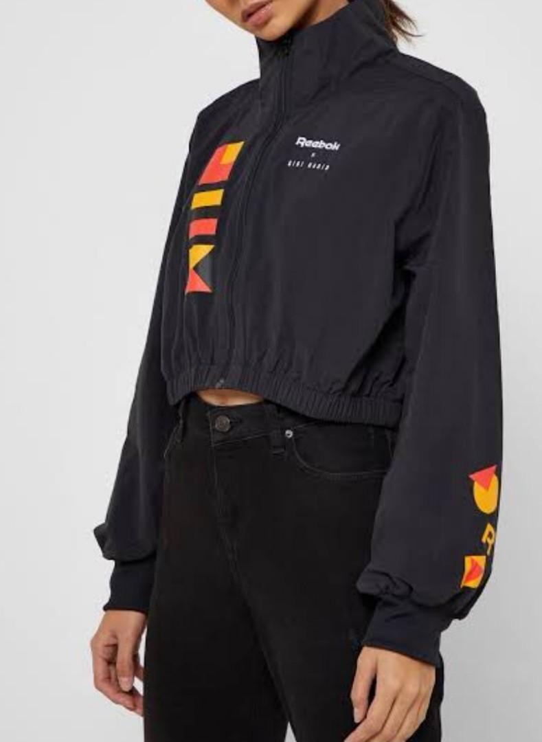 Gigi hadid reebok jacket cheap
