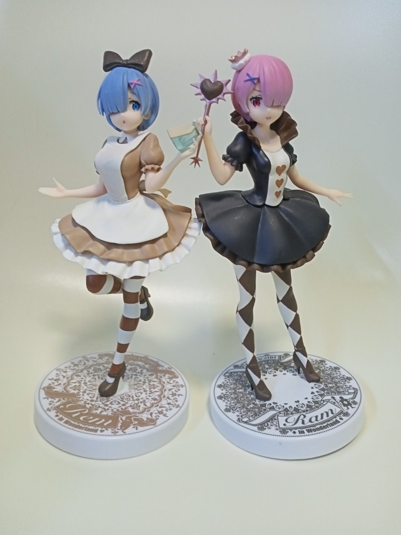 Rem and ram, Hobbies & Toys, Memorabilia & Collectibles, Fan Merchandise on Carousell
