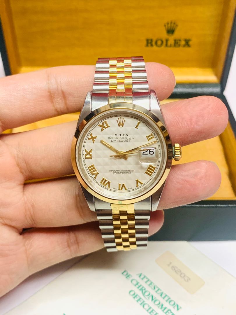 Rolex datejust 16203 best sale