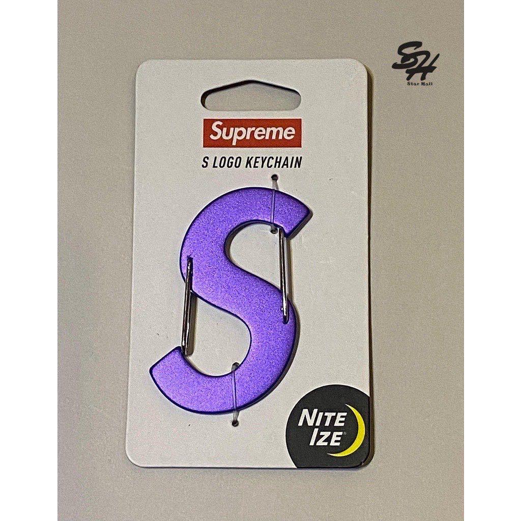 Supreme Nite Ize S Logo Keychain 4色鑰匙圈, 興趣及遊戲, 收藏品及