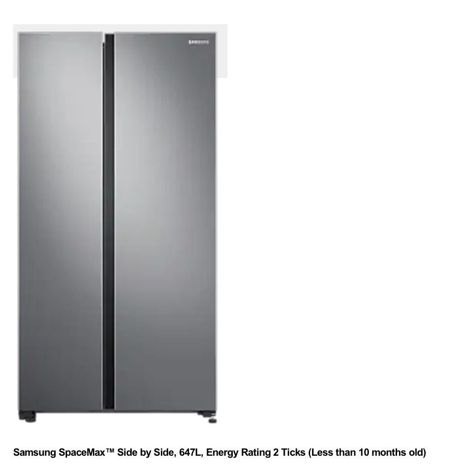 Samsung 647L Fridge, TV & Home Appliances, Kitchen Appliances ...