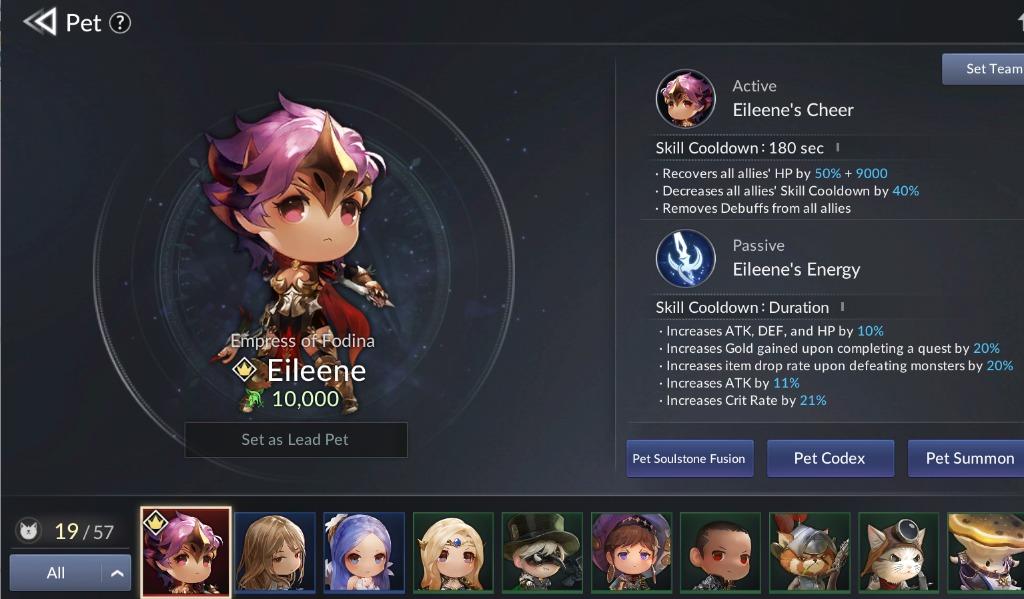 Seven Knights 2 Mid Starter 3 Legendary Hero Cossete Spike Karin Red Pet Eileene Video Gaming Video Games Others On Carousell
