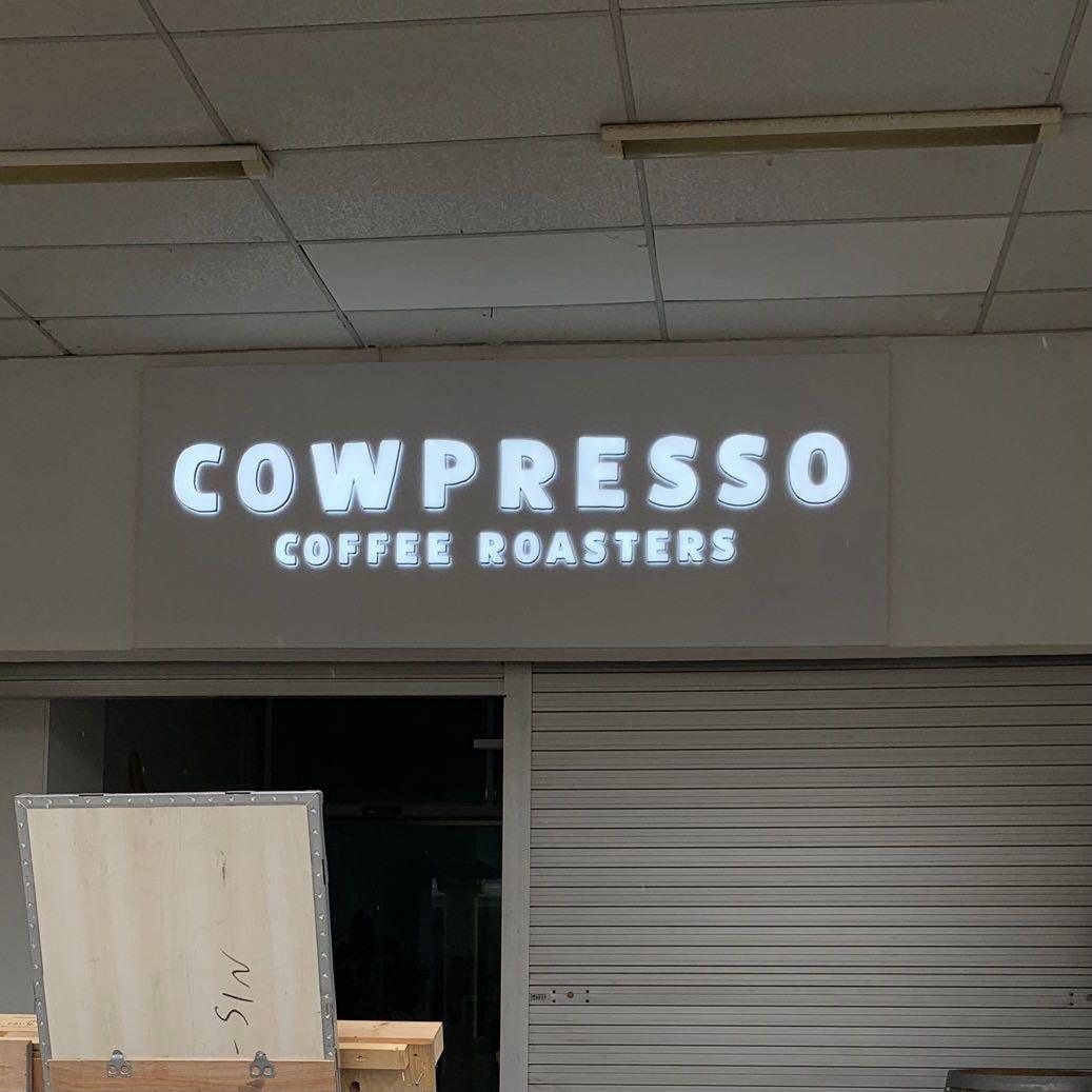 Signage acrylic box up lettering frontlit backlit sign 3D Lighting ...