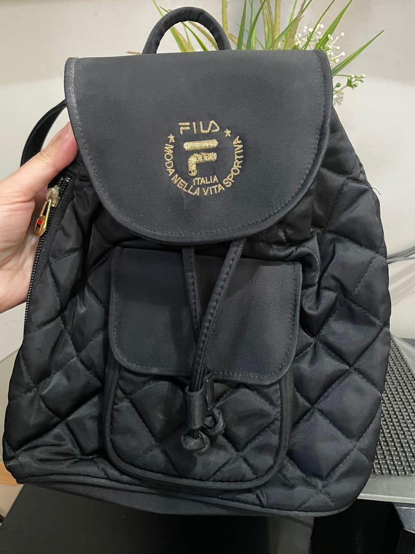 Fila backpack sales womens black