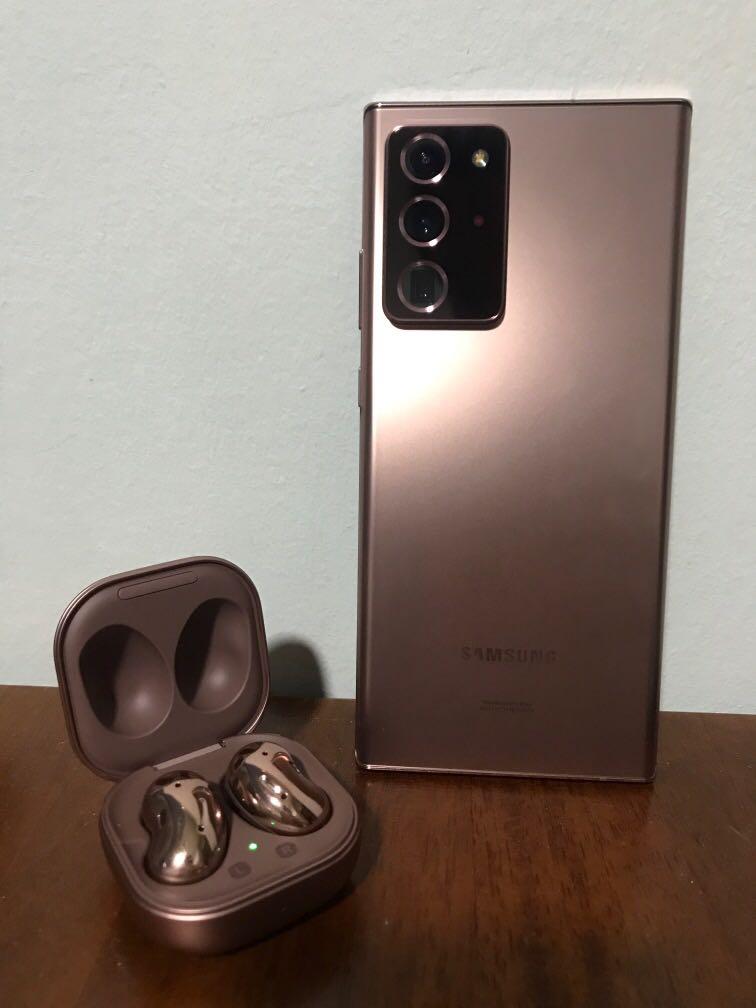 Snapdragon Note 20 Ultra 5G and Galaxy Buds Live