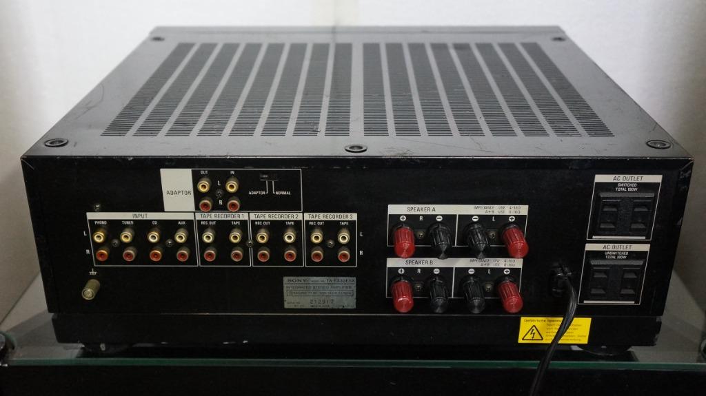 Sony TA-F333ESX Integrated Stereo Amplifier, Audio, Soundbars