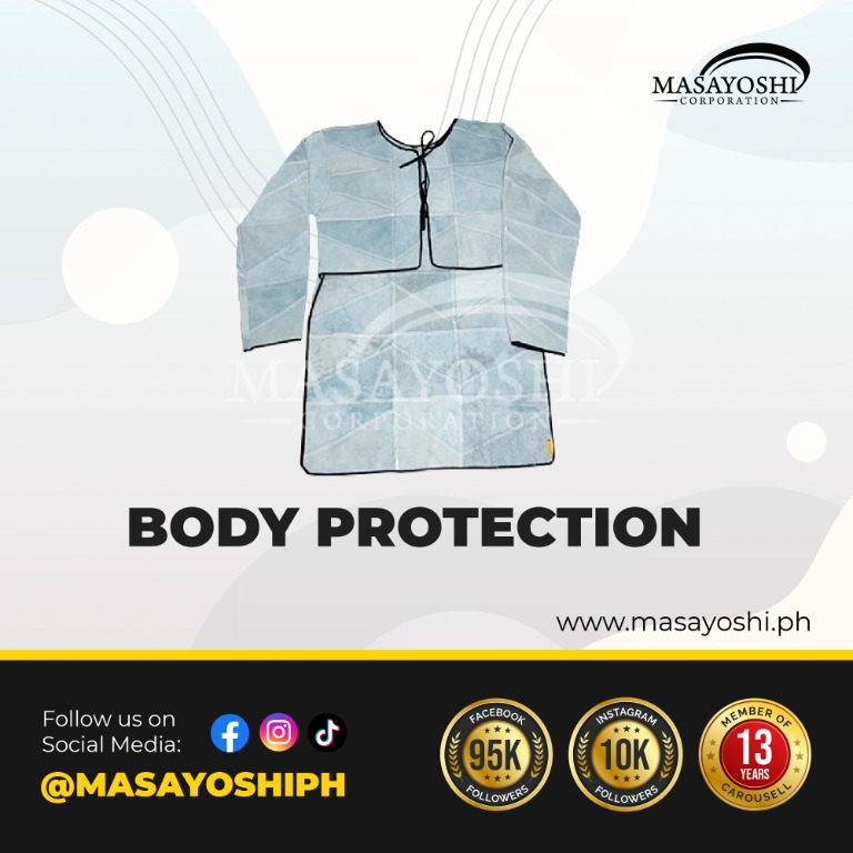 Spiderking Leather Apron PPE Body Safety Equipment Body