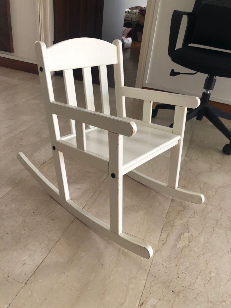 Sundvik rocking chair Babies Kids Baby Nursery Kids Furniture Kids Tables Chairs on Carousell