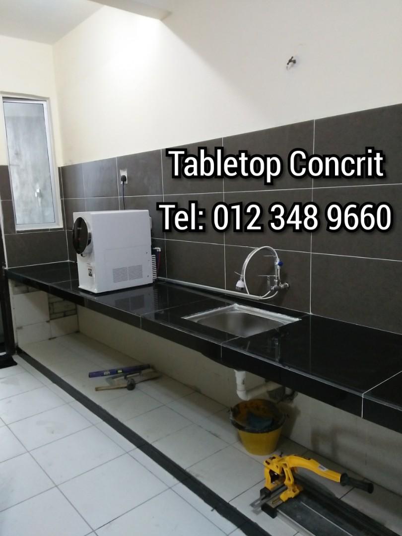 Tabletop konkrit,,psg Jubin,, baiki Atap bocor 0123489660 , Taman