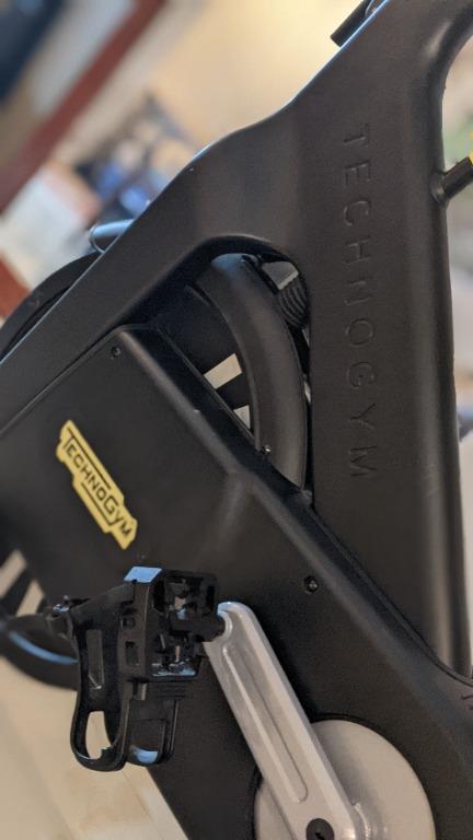 Technogym Spin Bike Belt Driven Sports Equipment Exercise