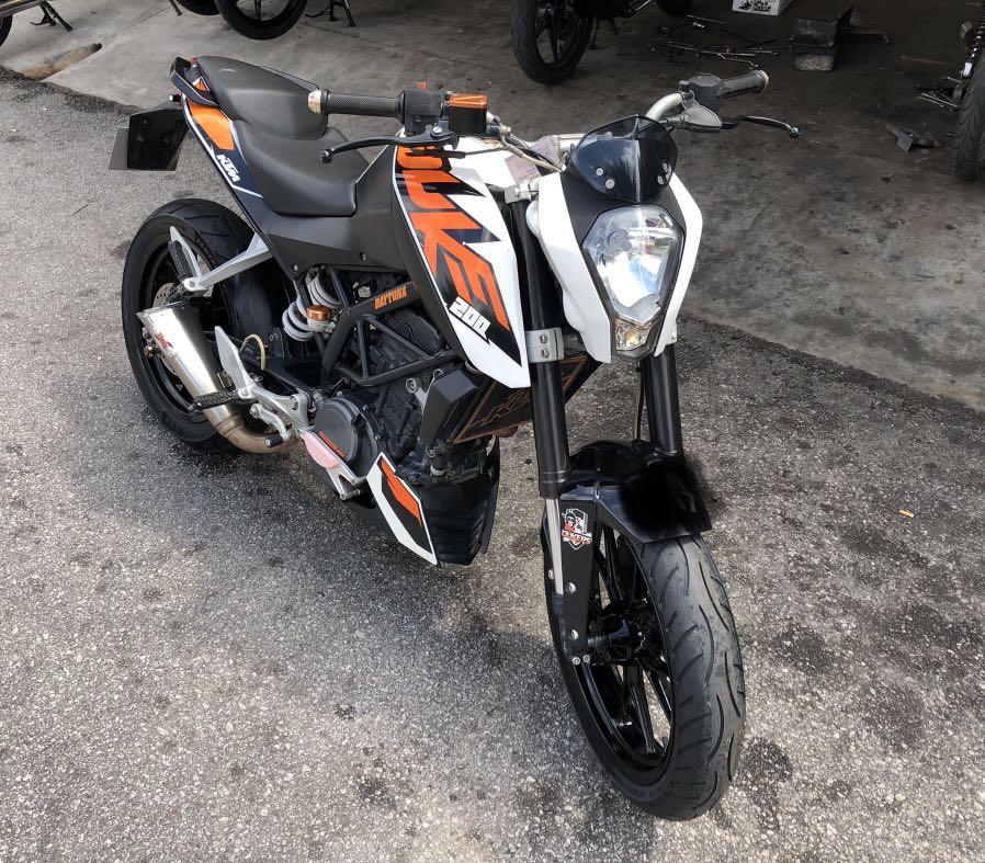 Ktm duke 200 bs6 details deals