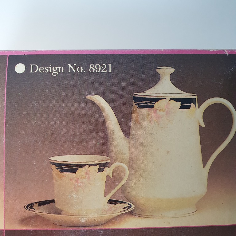 Vintage Elegant Ivory Tea Set, Furniture & Home Living, Kitchenware & Tableware, Coffee & Tea