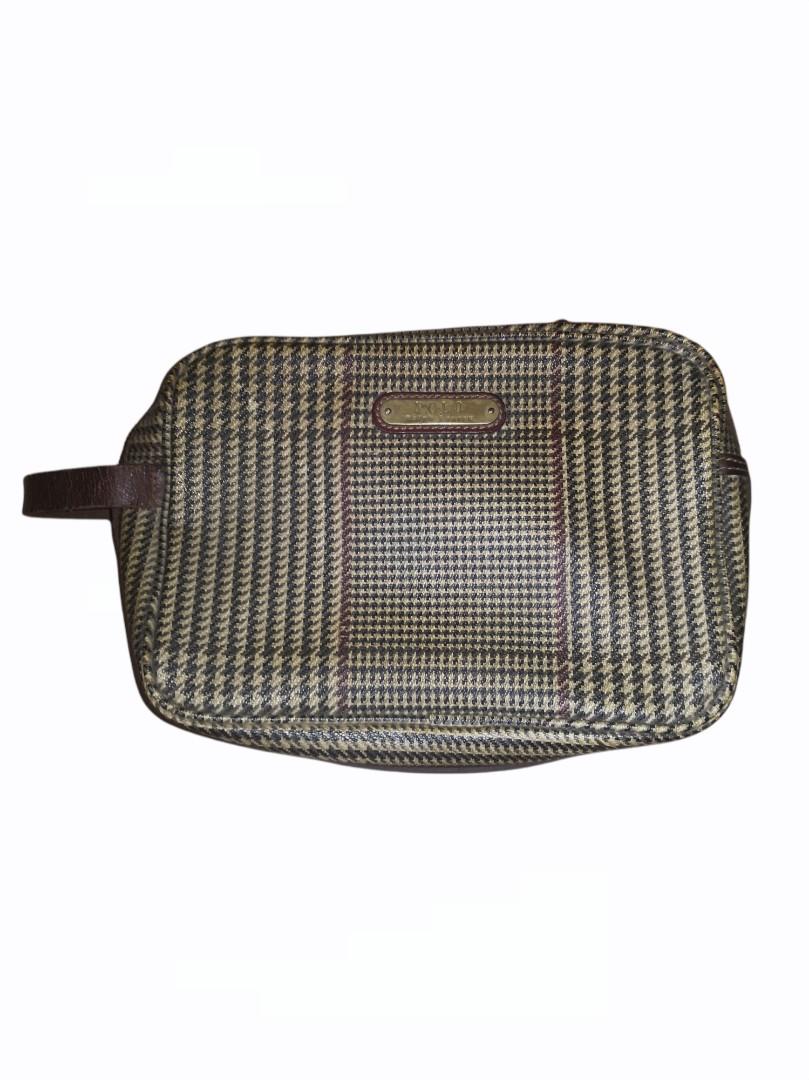 Vintage Polo RL Clutch Bag (Category: Luxury Bags & Wallets) located in Rizal. Submitted by rcthriftcollection (Listing ID 1127782072, Image 1). Description: Vintage Polo Ralph Lauren Clutch Bag Legit/Authentic/Original💯 Dimes: 10x7 See pic details Issue dirt stain inside & Minimal issue on last pic 1.5+sf.
