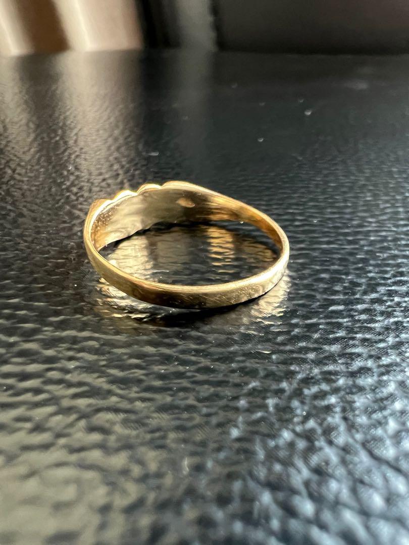Gold shrimp ring sale