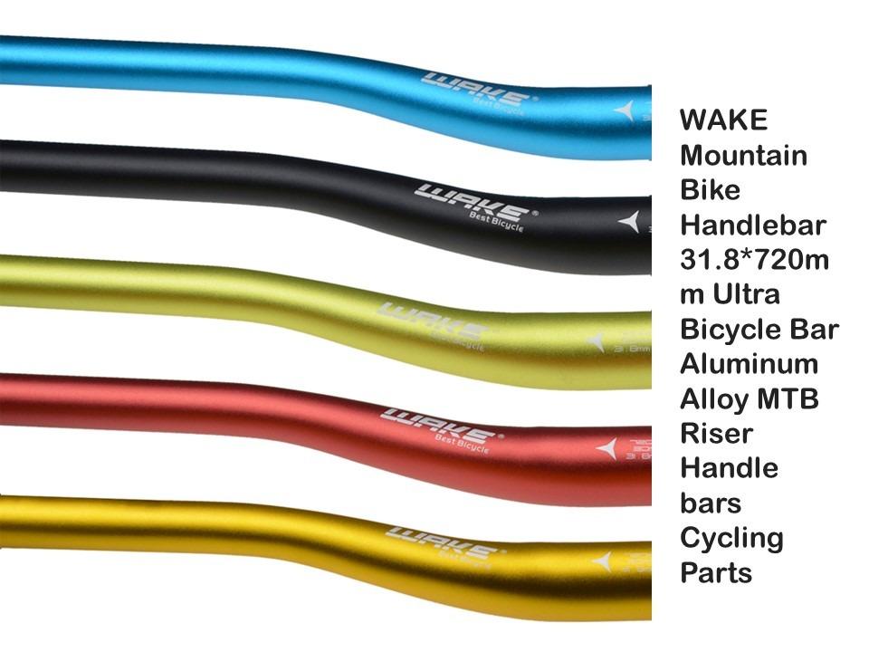 WAKE Mountain Bike Handlebar 31.8 720mm Ultra Bicycle Bar Aluminum