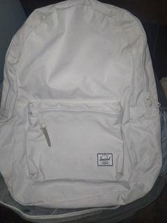 White Herschel Backpack
