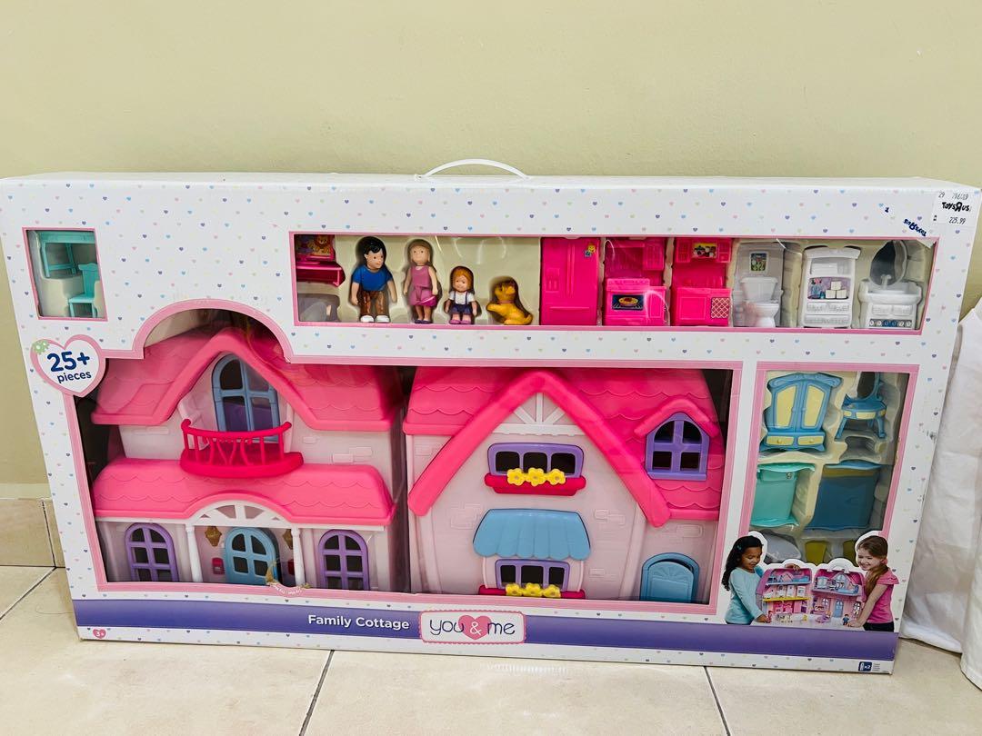 You & me family cottage dollhouse playset best sale