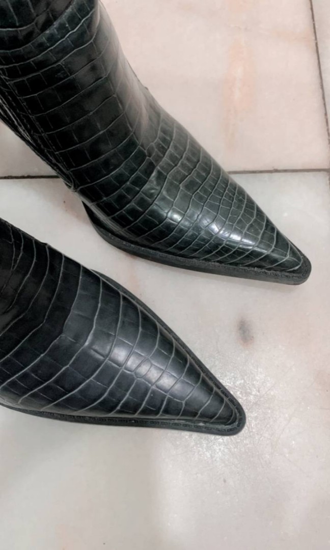 Zara croc boots clearance
