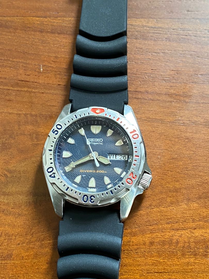 1996 Seiko SKX-005 Diver Watch, Men's Fashion, Watches & Accessories,  Watches on Carousell