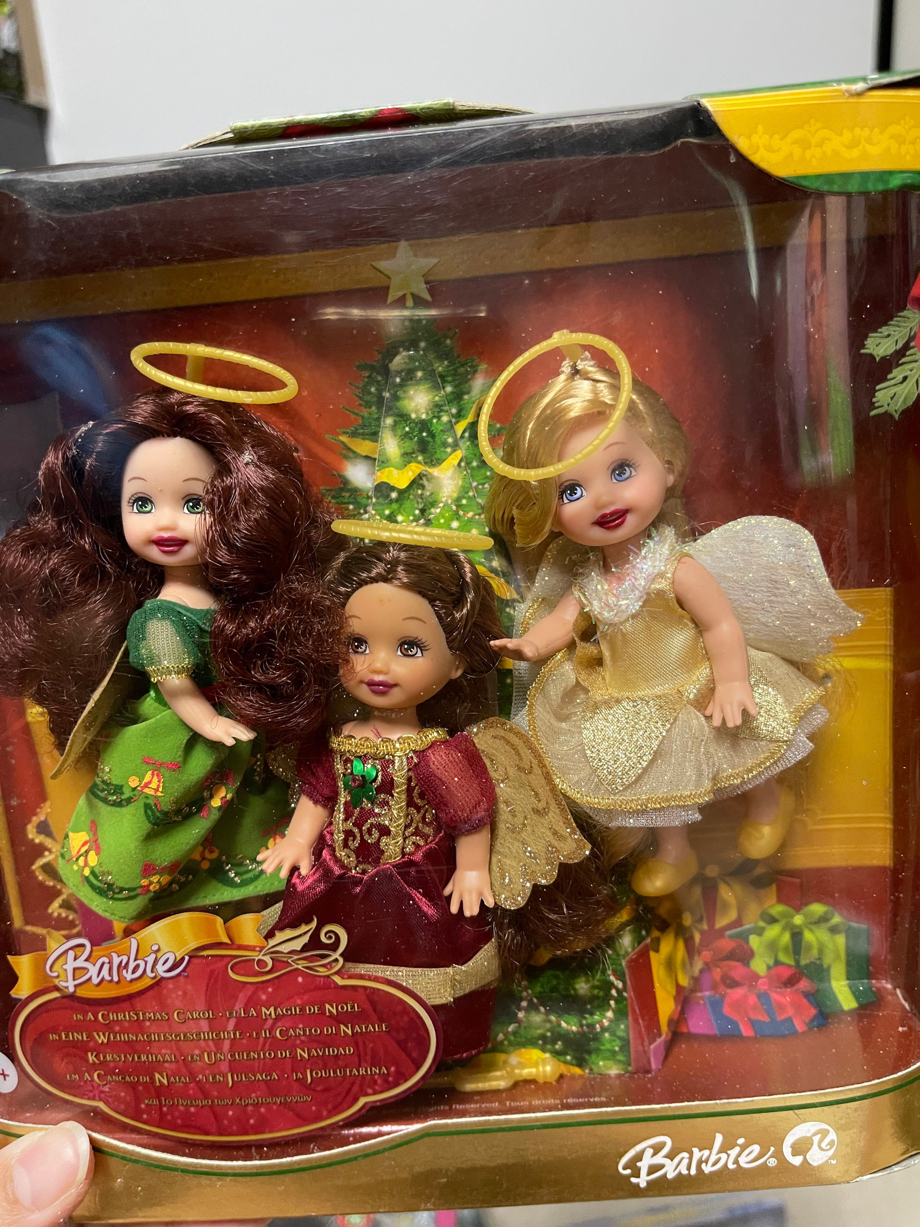 2008 Barbie A Christmas Carol Kelly Angels gift set