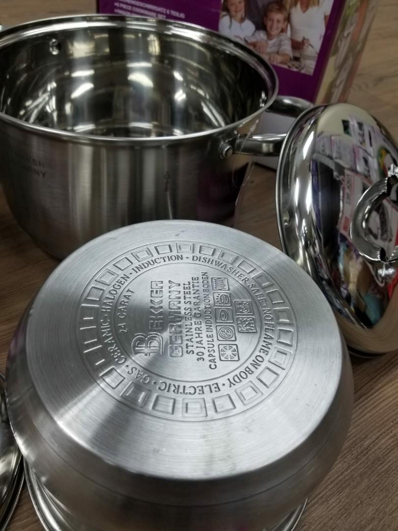 3in1 bekker Germany cookware, 家庭電器, 廚房電器, 鍋具 Carousell