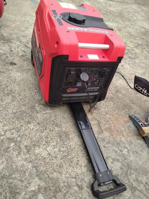 4000w Inverter Generator - Full Boar (Category: Construction Tools & Equipment) located in San Pedro. Submitted by aussie.surplustore (Listing ID 1127973084, Image 3). Description: Full Boar Inverter Generator - 4000w Price: 35,500 Features: 240v ; 50Hz AC Current: 14.6Amp Max. watts: 4000w Running Watts: 3500w Fuel tank capacity: 12L -Australian Based items -can be classified as mall pull-out / factory overruns or open box -Tested and Working -A