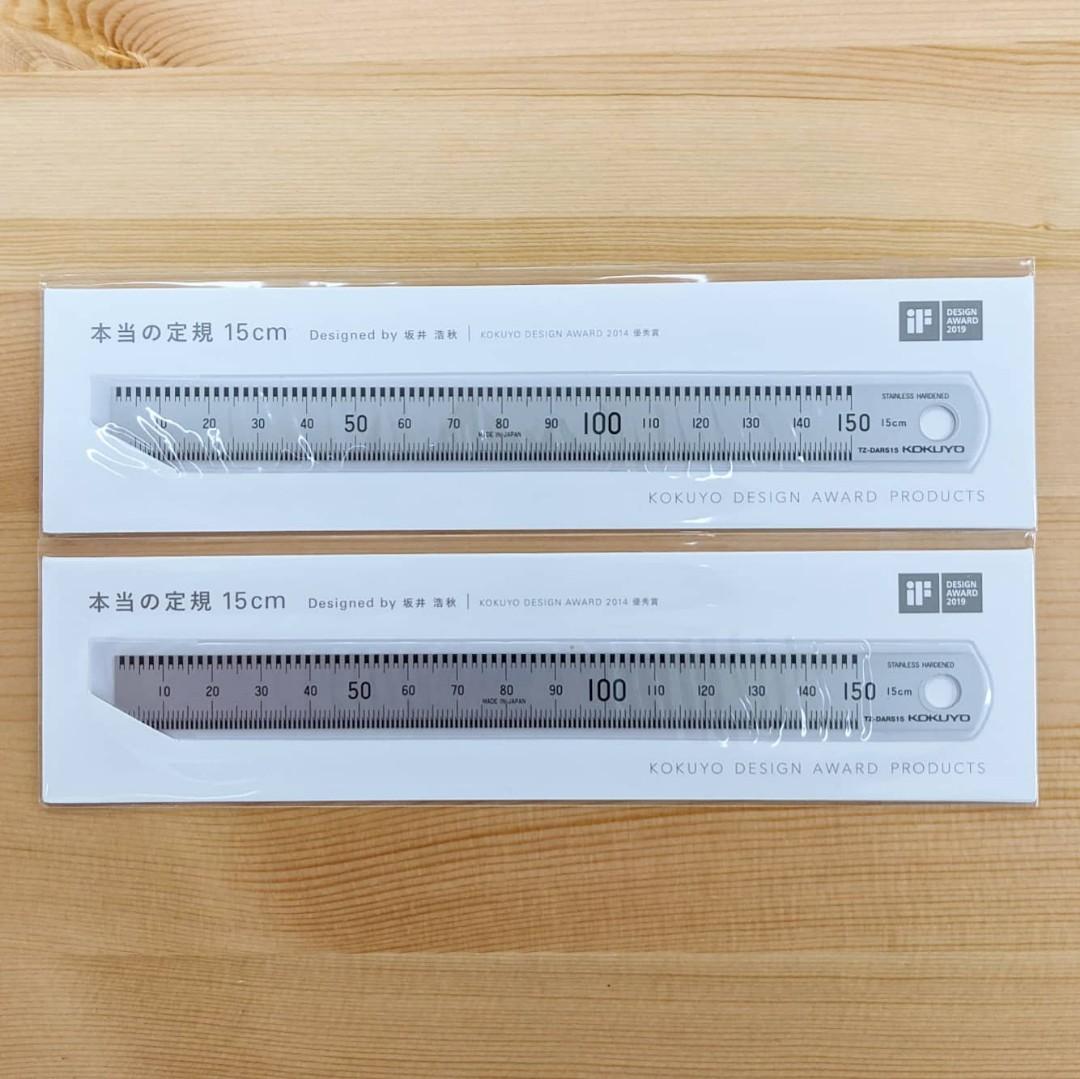 日本文具kokuyo 本当の定規true Measure 間尺 興趣及遊戲 手作 自家設計 文具 Carousell